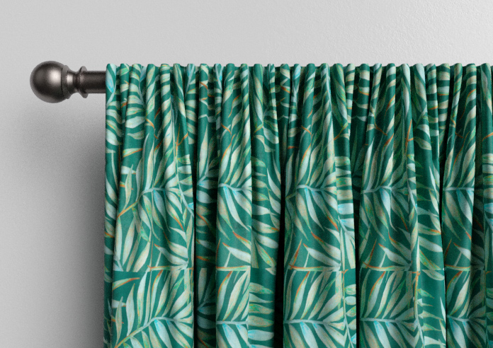 Goa, Pacific Green - Made to Measure Curtain - Image 9